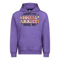 Tulip sorry my social anxiety says no Urban Hoodie - MaliasSmallBusiness