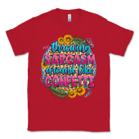 Red throwing sarcasm around like confetti Classic Tee - Zillion Design Studio