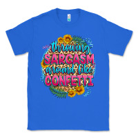True Royal throwing sarcasm around like confetti Classic Tee - Zillion Design Studio