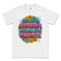 White throwing sarcasm around like confetti Classic Tee - Zillion Design Studio