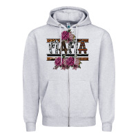 Heather Grey mama Zipper Hoodie - SublimationCraftShop