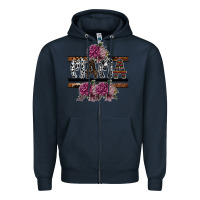 Navy mama Zipper Hoodie - SublimationCraftShop