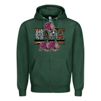 Sports Green mama Zipper Hoodie - SublimationCraftShop
