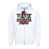 White mama Zipper Hoodie - SublimationCraftShop