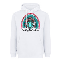 White be my valentine gemstone rainbow Heavyweight Hoodie - JahusDesignShop