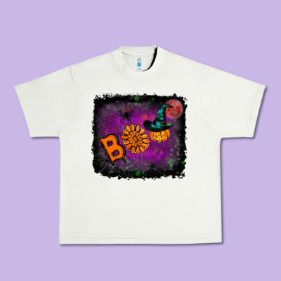 Boo Halloween Urban Heavy Tee Designed By Ranaportraitstore