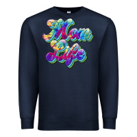 Navy mom life Premium Sweatshirt - JahusDesignShop