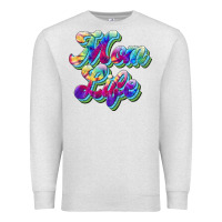 Oatmeal Heather mom life Premium Sweatshirt - JahusDesignShop