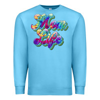 Ocean Blue mom life Premium Sweatshirt - JahusDesignShop