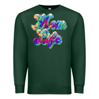 Sports Green mom life Premium Sweatshirt - JahusDesignShop
