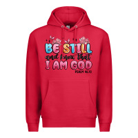 Cardinal be still and know that i am god psalm 46 10 Premium Hoodie - MaliasSmallBusiness