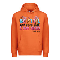 Carrot be still and know that i am god psalm 46 10 Premium Hoodie - MaliasSmallBusiness