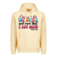 Pina Colada be still and know that i am god psalm 46 10 Premium Hoodie - MaliasSmallBusiness