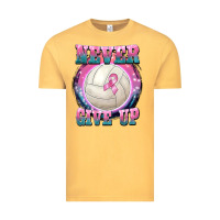 Vintage Mustard never give up Vintage Tee - BarkalooDesign