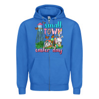 True Royal Small Town Easter Day Zipper Hoodie - Neo Western