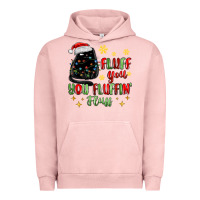 Pigment Salmon fluff you you fluffin fluff Urban Hoodie - MaliasSmallBusiness