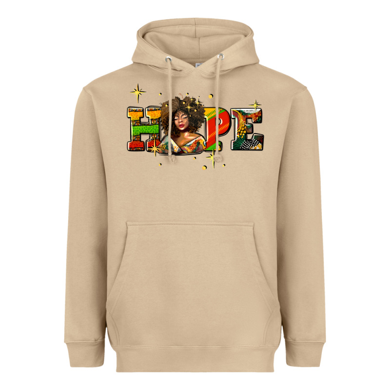 Hope Juneteenth Heavyweight Hoodie by AdoDesignShop | Teevron