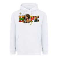 White hope juneteenth Heavyweight Hoodie - AdoDesignShop