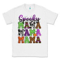 White Spooky Mama Classic Tee - texasbilliewilder