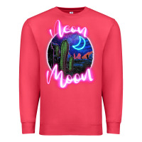 Cardinal neon moon Premium Sweatshirt - JahusDesignShop