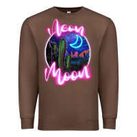 Chestnut neon moon Premium Sweatshirt - JahusDesignShop