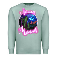 Seafoam neon moon Premium Sweatshirt - JahusDesignShop