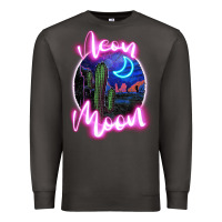 Smoke neon moon Premium Sweatshirt - JahusDesignShop