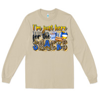 Mushroom i'm just here for the snacks volleyball Long Sleeve Tee - Zillion Design Studio