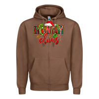 Chestnut christmas honey claus Zipper Hoodie - FaDigitalArtStudio