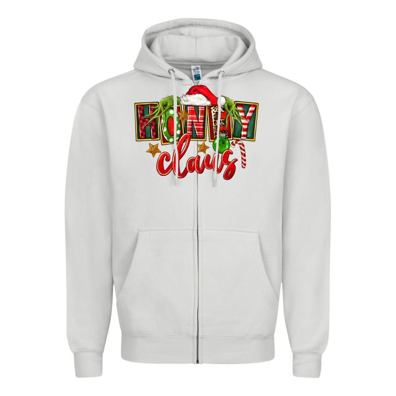 Christmas Honey Claus Zipper Hoodie by FaDigitalArtStudio | Teevron