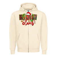 Sandshell christmas honey claus Zipper Hoodie - FaDigitalArtStudio