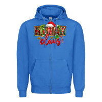 True Royal christmas honey claus Zipper Hoodie - FaDigitalArtStudio