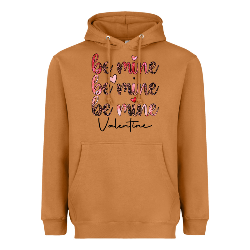 Be Mine Valentine Heavyweight Hoodie by JahusDesignShop | Teevron