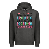 Charcoal Heather apparently we are trouble when we are together cou Premium Hoodie - MaliasSmallBusiness