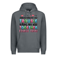 Rock apparently we are trouble when we are together cou Premium Hoodie - MaliasSmallBusiness