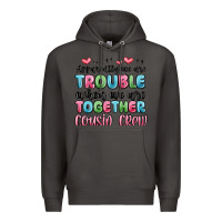 Smoke apparently we are trouble when we are together cou Premium Hoodie - MaliasSmallBusiness