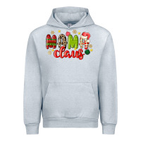 Heather Grey mama claus Urban Hoodie - MaliasSmallBusiness