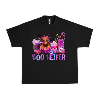 Black Halloween boo Heifer coffee cups Urban Heavy Tee - RanaPortraitStore