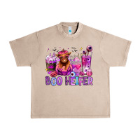 French Oak Halloween boo Heifer coffee cups Urban Heavy Tee - RanaPortraitStore