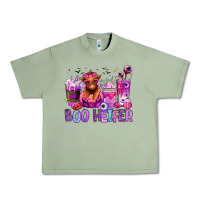 Oil Green Halloween boo Heifer coffee cups Urban Heavy Tee - RanaPortraitStore