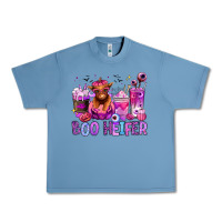 Pebble Blue Halloween boo Heifer coffee cups Urban Heavy Tee - RanaPortraitStore