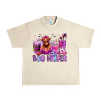 Sandshell Halloween boo Heifer coffee cups Urban Heavy Tee - RanaPortraitStore