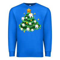 True Royal Christmas tree with teeth Premium Sweatshirt - AdoDesignShop