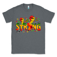 Charcoal Heather strong juneteenth Classic Tee - Zillion Design Studio
