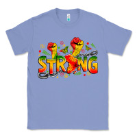Colony Blue strong juneteenth Classic Tee - Zillion Design Studio
