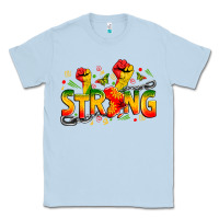 Dusty Blue strong juneteenth Classic Tee - Zillion Design Studio