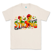 Natural strong juneteenth Classic Tee - Zillion Design Studio
