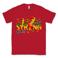 Red strong juneteenth Classic Tee - Zillion Design Studio