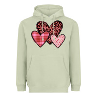 Matcha hearts Heavyweight Hoodie - JahusDesignShop
