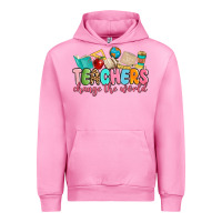 Fuchsia Pink teacher change the world Urban Hoodie - MaliasSmallBusiness